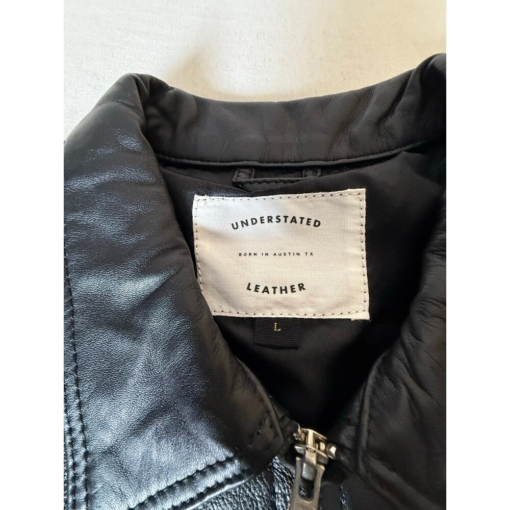 Understated Leather Black Vixen Leather Moto Jacket
Size Large 
NWT - Picture 5 of 5